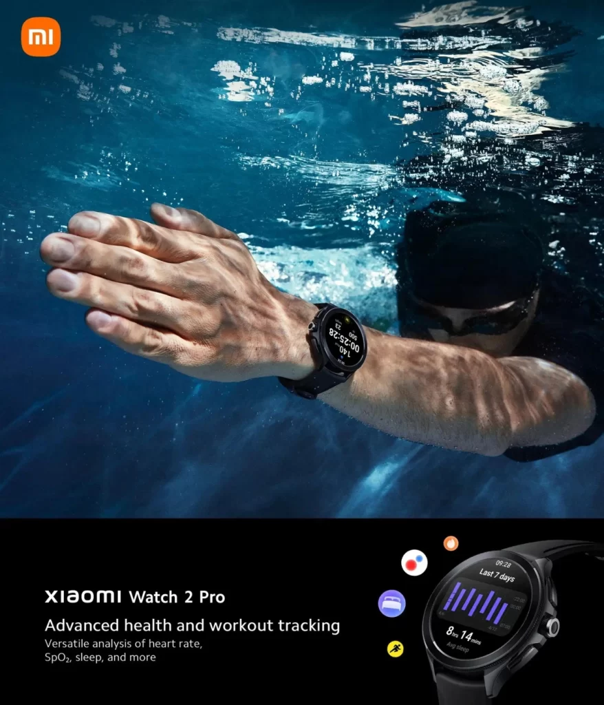 Xiaomi watch 2 pro workout tracking