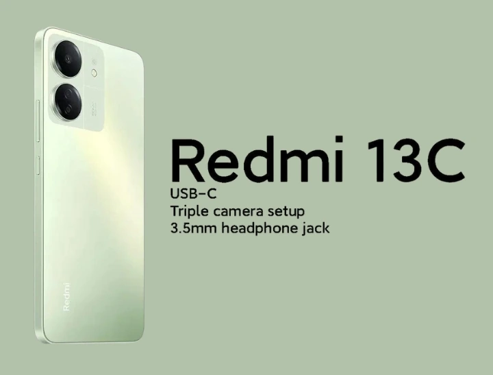 Redmi 13C Reveal Triple Camera Setup and USB-C Connectivity, Waterdrop Notch