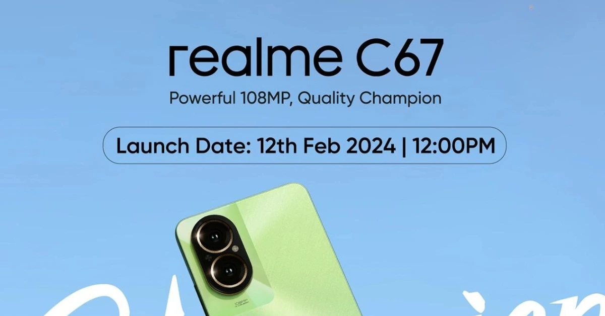 Realme C67 launch date